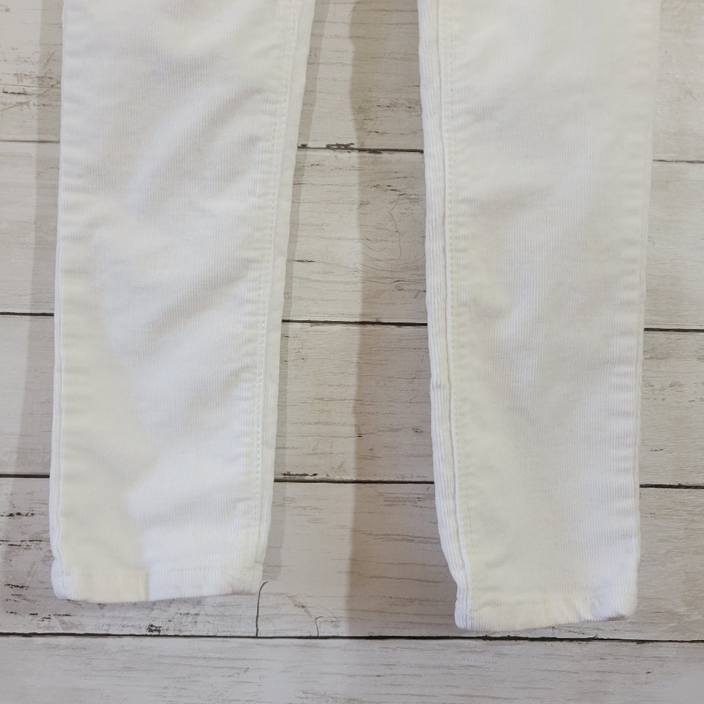 Little Girls Gymboree Cords Corduroy Jeans in White Size 5 - Picture 5 of 11